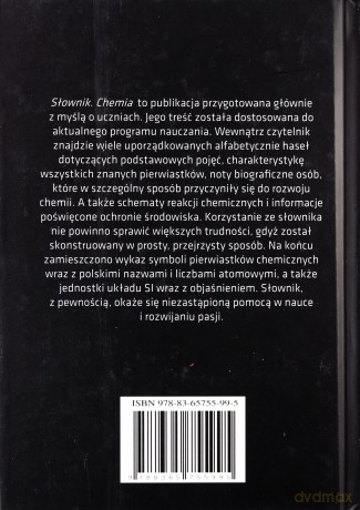 Słownik. Chemia [KSIĄŻKA]