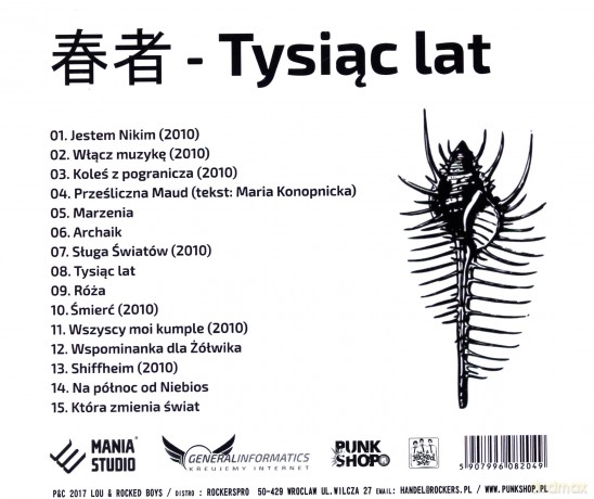 Harusha: Tysiąc Lat [CD]