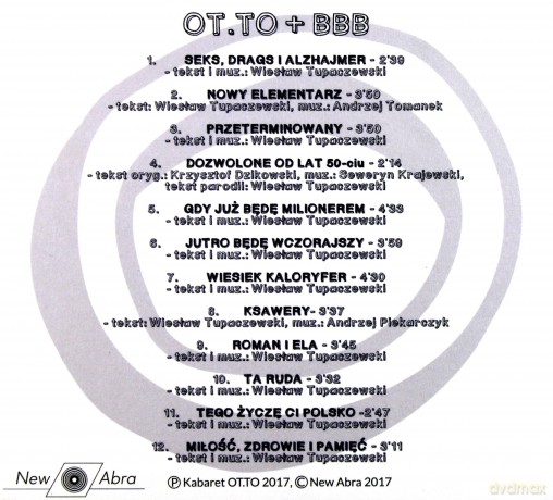 OT.TO: +BBB Sex, Drugs & Alzheimer [CD]
