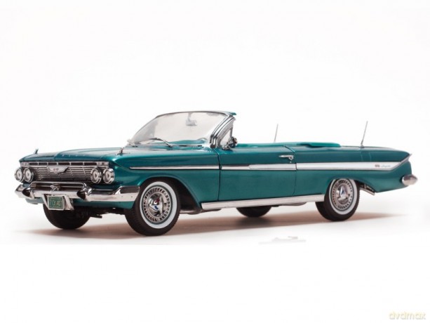 Chevrolet Impala Open Convertible 1961 (twilight turquoise)