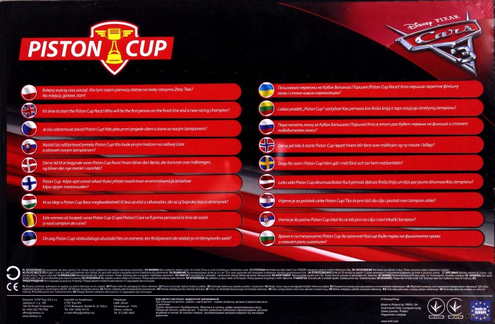 TREFL Piston Cup Auta 3 (01490) (Disney) [GRA]
