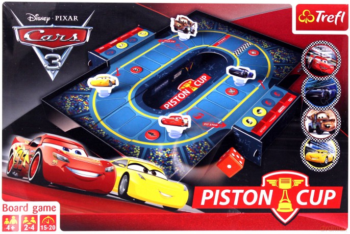 TREFL Piston Cup Auta 3 (01490) (Disney) [GRA]