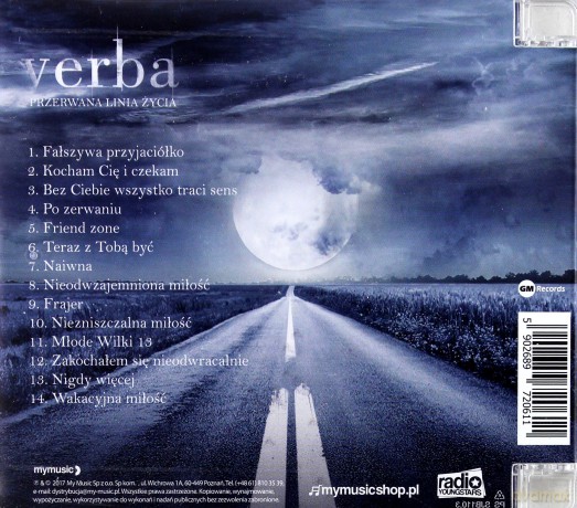 Verba: Przerwana Linia Życia [CD]