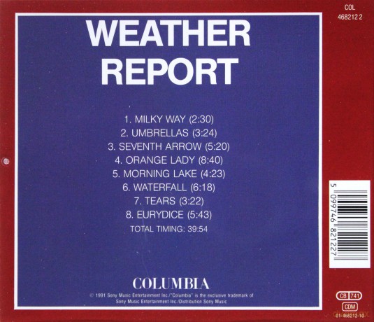Weather Report: Weather Report [CD]