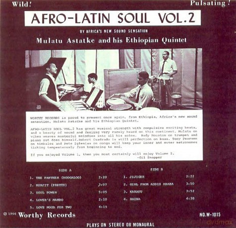 Mulatu Astatke and His Ethiopian Quintet: Afro-Latin Soul, vol. 2 [Winyl]