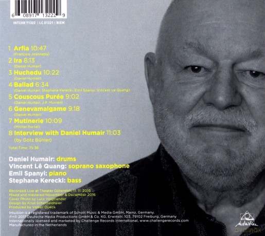 Daniel Humair: Seasoning - Live At Theater Gutersloh - European Jazz Legends vol. 10 [CD]