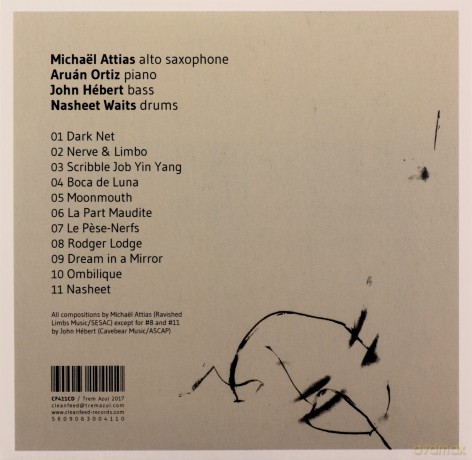 Michael Attias Quartet: Nerve Dance [CD]