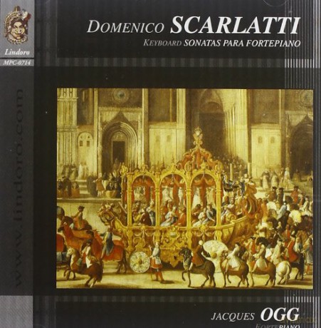 Jacques Ogg: Domenico Scarlatti: Keyboard Sonatas para Fortepiano [CD]