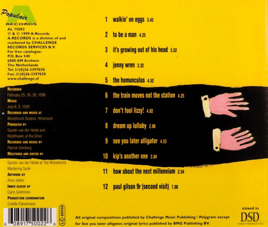 Nighthawks At The Diner: Walkin' On Eggs [SACD]