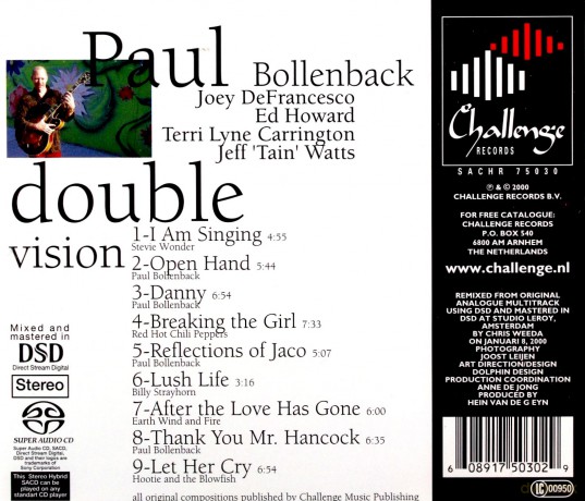 Paul Bollenback: Double Vision [SACD]