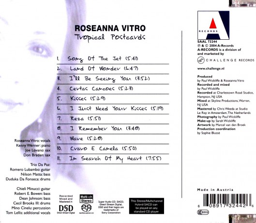 Vitro, Roseanna: Tropical Postcards [SACD]