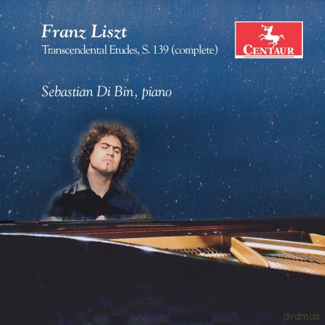 Sebastian Di Bin: Franz Liszt: Transcendental Etudes, S. 139 (complete) [CD]