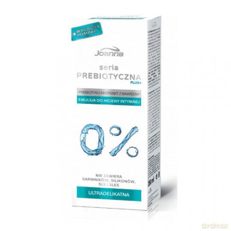 Joanna Prebiotic Line Plus Emulsja do higieny intymnej z pompką 200 ml