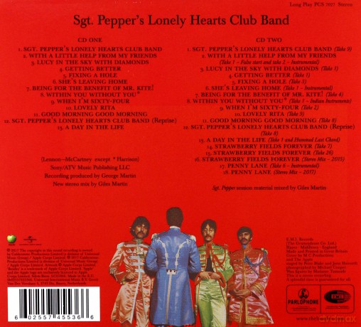 The Beatles: Sgt. Pepper's Lonely Hearts Club Band - Anniversary Editions [2CD]