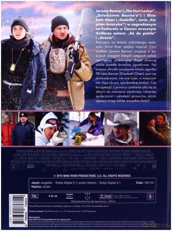 Wind River. Na przeklętej Ziemi (booklet) [DVD]