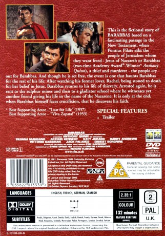 Barabasz [DVD]
