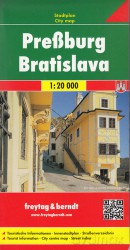 Bratysława mapa 1:20 000