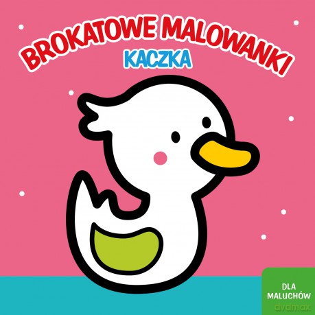Brokatowe malowanki. Kaczka - Isabelle Jacque [KSIĄŻKA]
