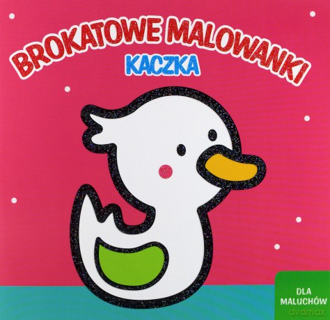 Brokatowe malowanki. Kaczka - Isabelle Jacque [KSIĄŻKA]