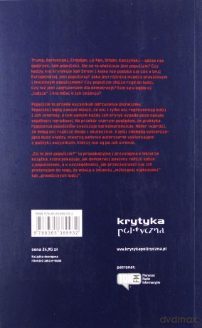 Co to jest populizm - Jan-Werner Muller [KSIĄŻKA]