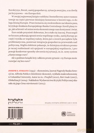 Euro. W jaki sposób wspólna waluta zagraża przyszłości Europy - Joseph Stiglitz [KSIĄŻKA]