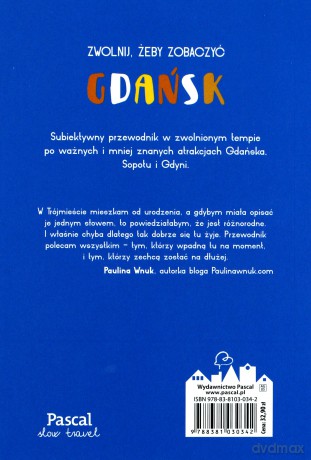 Gdańsk. Pascal slow travel [KSIĄŻKA]