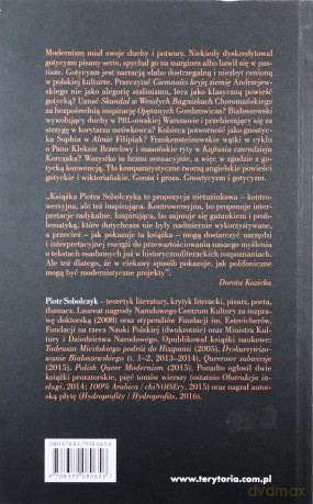Gotycyzm modernistyczny. Sobowtór odmieńca - Piotr Sobolczyk [KSIĄŻKA]