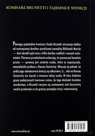 Gra pozorów - Donna Leon [KSIĄŻKA]
