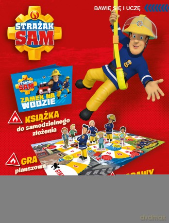 Jestem bezpieczny. Strażak Sam bawię się i uczę [KSIĄŻKA]