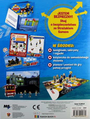 Jestem bezpieczny. Strażak Sam bawię się i uczę [KSIĄŻKA]