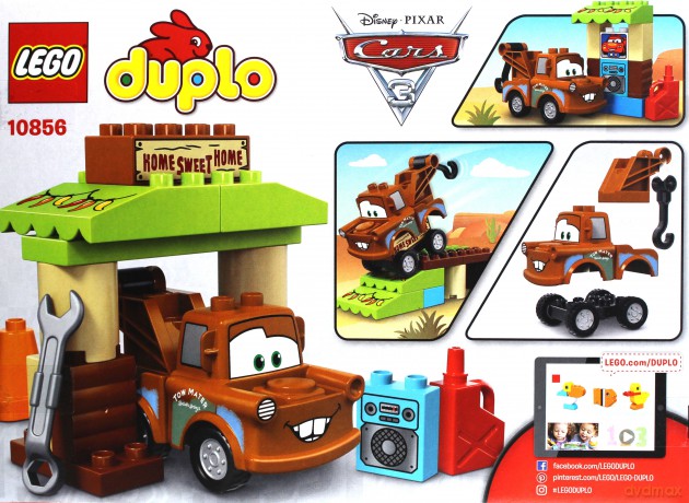 LEGO Duplo Auta 3 Szopa złomka (10856) (Disney) [KLOCKI]