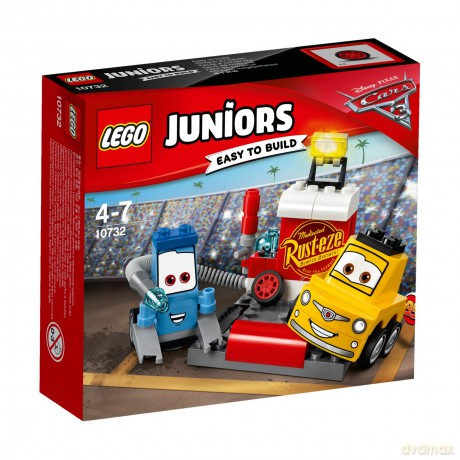 LEGO Juniors Auta 3 Punkt serwisowy Guido i Luigiego (10732) (Disney) [KLOCKI]