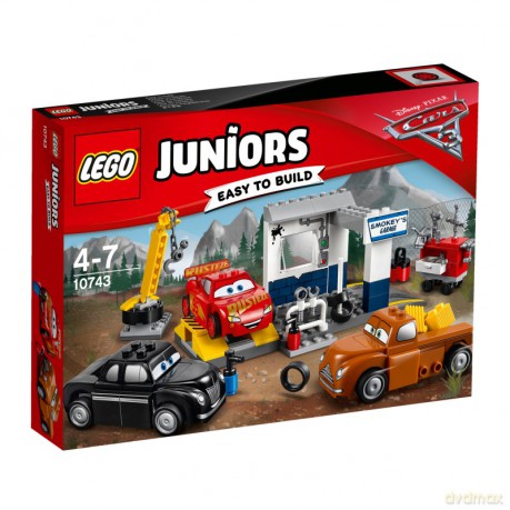 LEGO Juniors Auta 3 Warsztat Smokeyego (10743) (Disney) [KLOCKI]