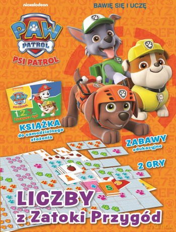 Liczby z zatoki przygód. Psi Patrol [KSIĄŻKA]