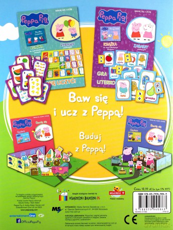 Literowe potyczki. Świnka Peppa bawię się i uczę [KSIĄŻKA]