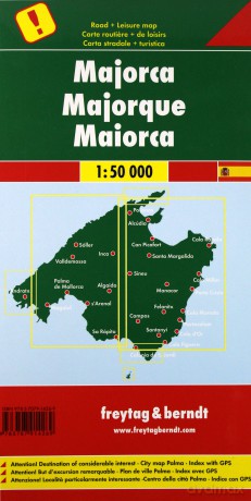 Majorka mapa 1:50 000
