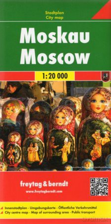 Moskwa mapa 1:20 000