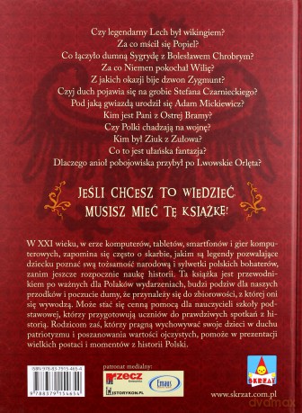 Nad nami Orzeł Biały. Legendy i opowiadania z historii Polski - Donata Dominik-Stawicka [KSIĄŻKA]