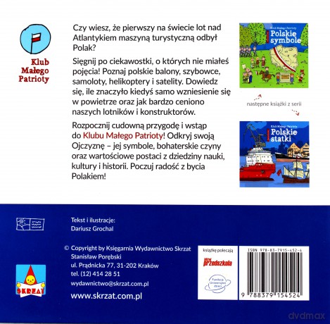 Polskie samoloty. Klub małego patrioty - Dariusz Grochal [KSIĄŻKA]