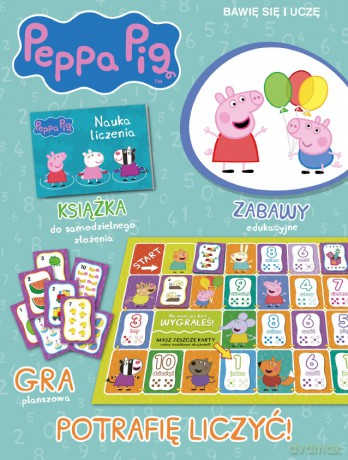 Potrafię liczyć. Świnka Peppa bawię się i uczę [KSIĄŻKA]