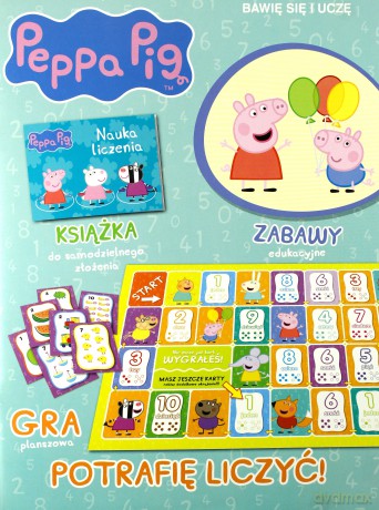 Potrafię liczyć. Świnka Peppa bawię się i uczę [KSIĄŻKA]
