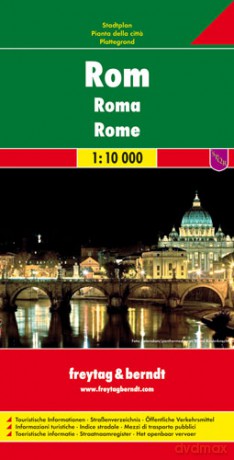 Rzym mapa 1:10 000