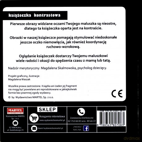 Świat maluszka. Książeczka kontrastowa [KSIĄŻKA]