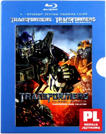 Transformers 1 / Transformers 2: Zemsta upadłych [4xBlu-Ray]