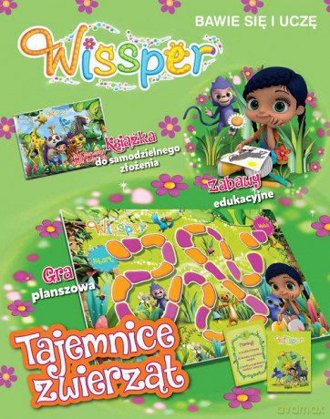 Tajemnice zwierząt Wissper. Bawię się i uczę [KSIĄŻKA]