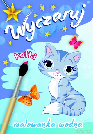Wyczaruj kotki. Malowanka wodna [KSIĄŻKA]