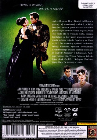 Wojna i Pokój edycja kolekcjonerska [DVD]
