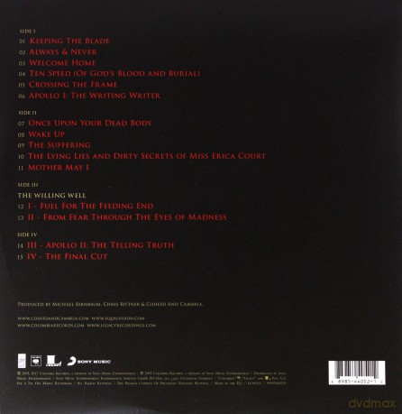 Coheed and Cambria: Good Apollo I'm Burning Star IV Volume One: From Fear Through The Eyes Of Madness [2xWinyl]