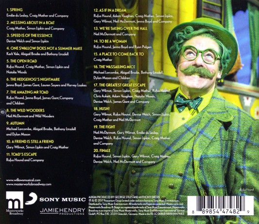 The Wind in the Willows (Original London Cast Recording) [CD]