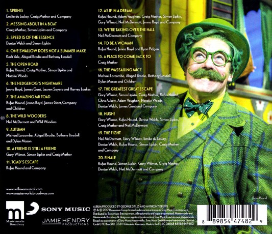 The Wind in the Willows (Original London Cast Recording) [CD]
